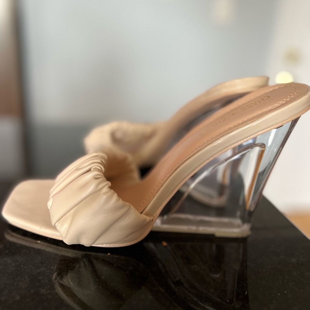 Chloe mule heels size 10